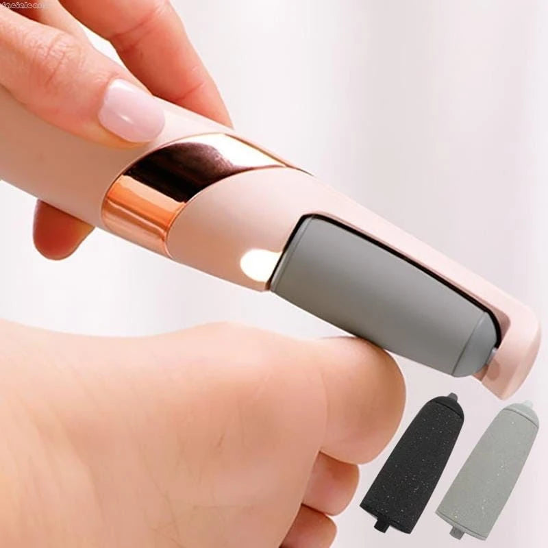 Lixador De Pé Elétrico Lixa Elimina Calo Portátil Usb Pilha