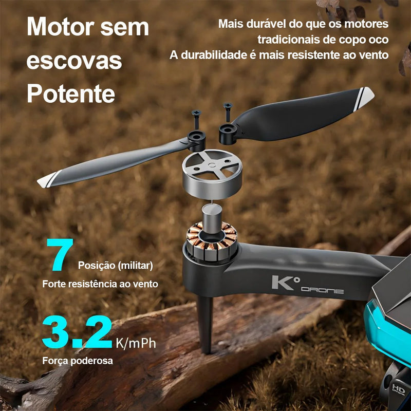 XT5 professional brushless drone, câmera 4k hd, prevenção de obstáculos, fluxo óptico, quadcopter dobrável, helicóptero rc