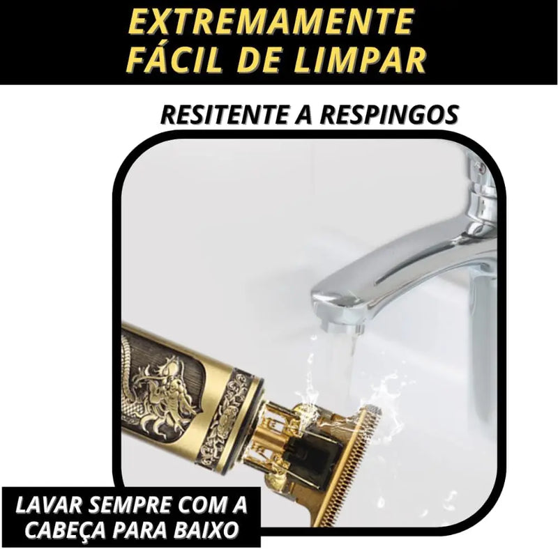 Máquina De Cortar Cabelo & Barba Masculina Elétrico Profissional