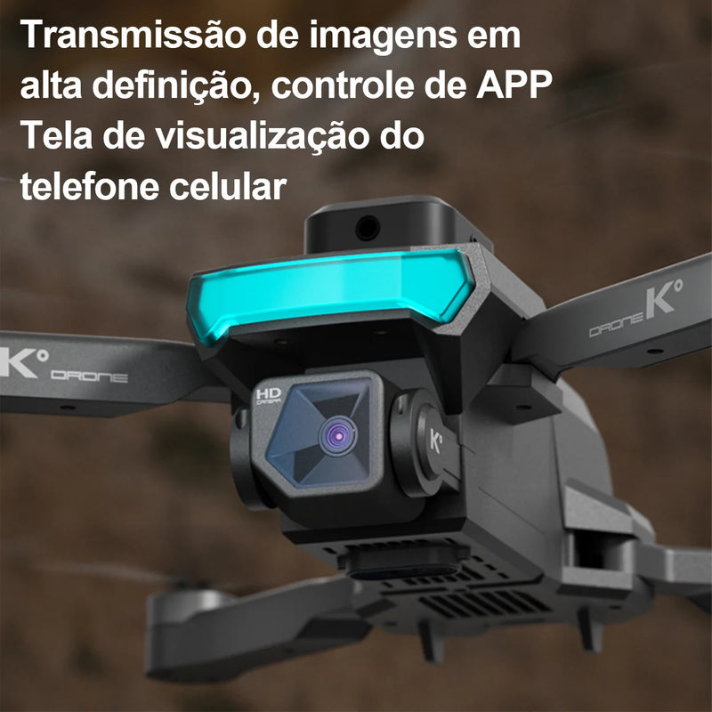 XT5 professional brushless drone, câmera 4k hd, prevenção de obstáculos, fluxo óptico, quadcopter dobrável, helicóptero rc