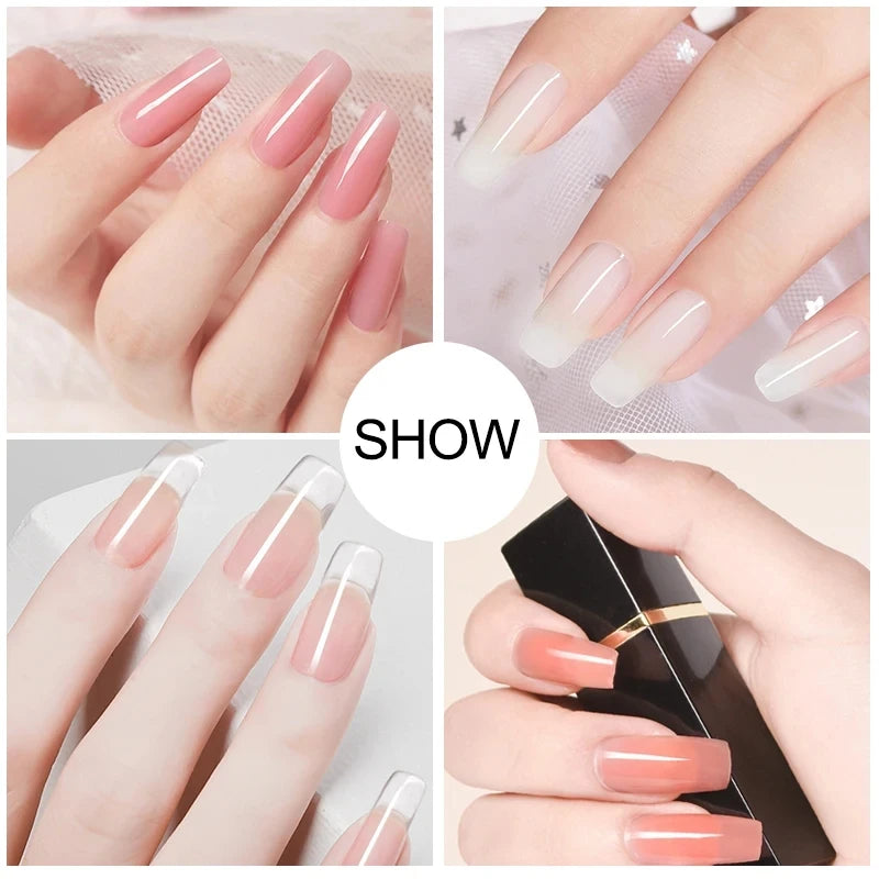 Kit de esmalte em gel com lâmpada uv, máquina elétrica de broca para unhas, kit de base e revestimento superior, conjunto de ferramentas para esmalte em gel