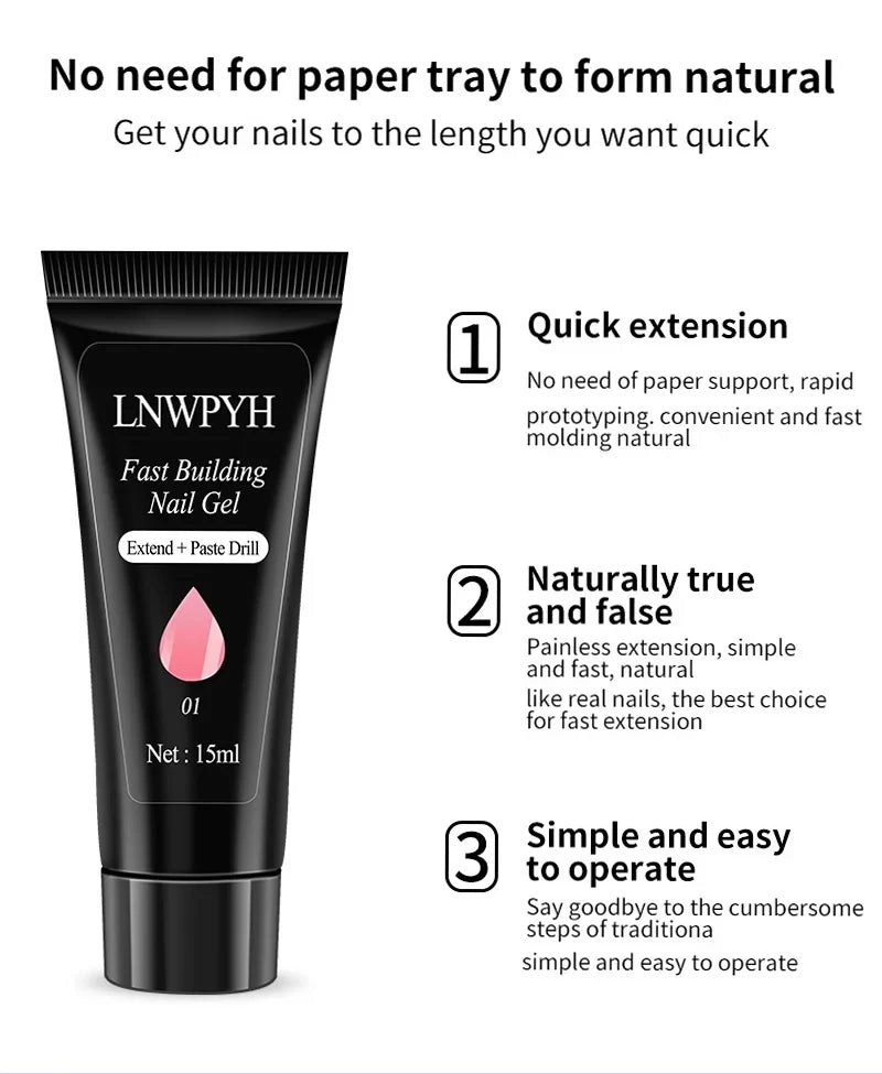 Kit de esmalte em gel com lâmpada uv, máquina elétrica de broca para unhas, kit de base e revestimento superior, conjunto de ferramentas para esmalte em gel